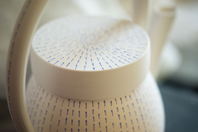 Tamsin Arrowsmith-Brown in her studio 2016